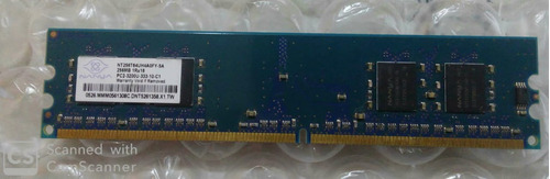 Memoria Ram Desktop Ddr2-400 (usada)