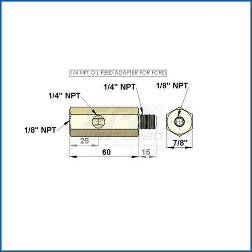Adaptador De Óleo Ford Zetec / Zetec Rocam