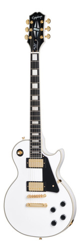 Guitarra EpiPhone Les Paul Custom - Alpine White Com Bag