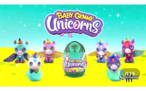 Imagen 1 de 7 de Unicornio Sorpresa Baby Gemmy Unicorns