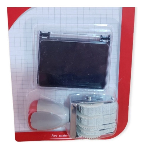Set Timbre Fecha Completa + Almohadilla Tinta