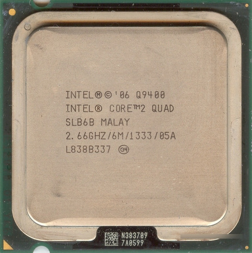 Procesador Intel Core 2 Quad Q9400 4 Núcleos 2.667 Ghz