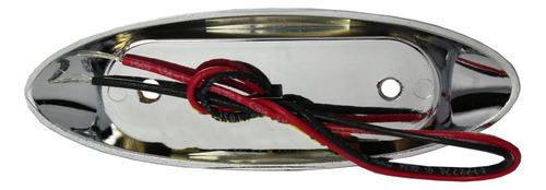 Plafon 12-24v Ambar 2 Led Lateral Cromado - Trogrim 6325