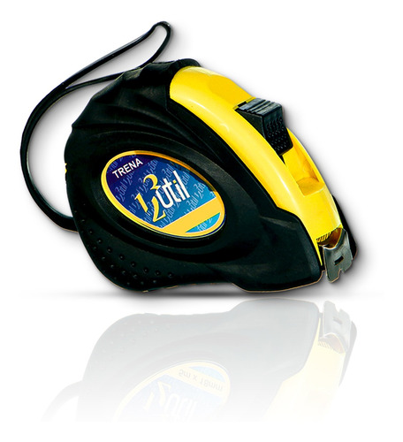Trena De Bolso Fita De Aço 3 Metros X 16mm Métrica C/ Trava