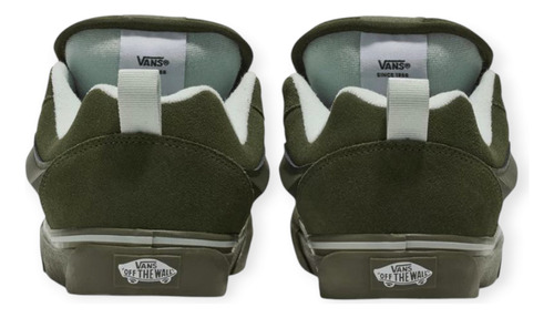 Calzado Vans Knu Skool Utility Mono Olive Vn000crpolv Verde Oscuro 26