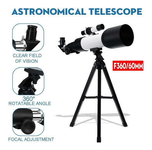Telescopio Refractor Astronómico F36060az Tu Lugar Store