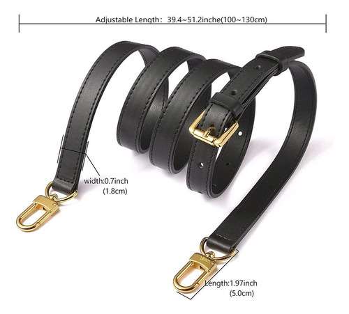 Correa Ajustable De Piel Crossfit Para Bolsos De Mujer