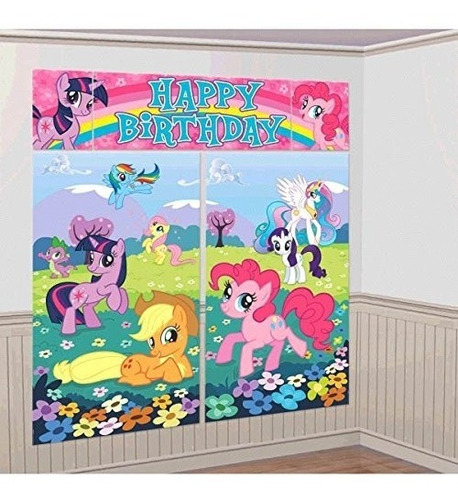 Decoración De La Habitación My Little Pony Scene Setter