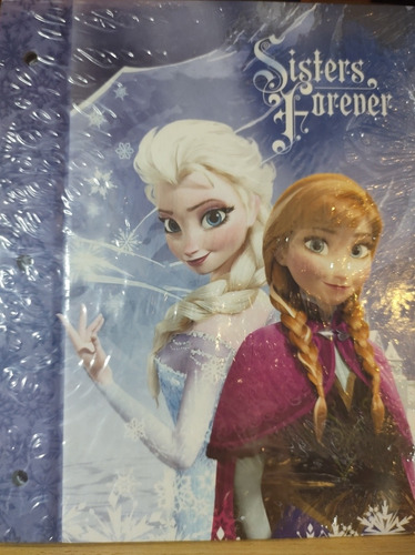 Frozen Anna Y Elsa Carpeta N 3 De 2 Tapas Mooving Candos