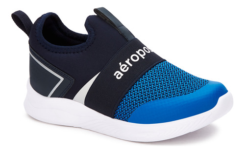 Tenis Deportivos Aeropostale Kids Ajustable Para Niño Marino