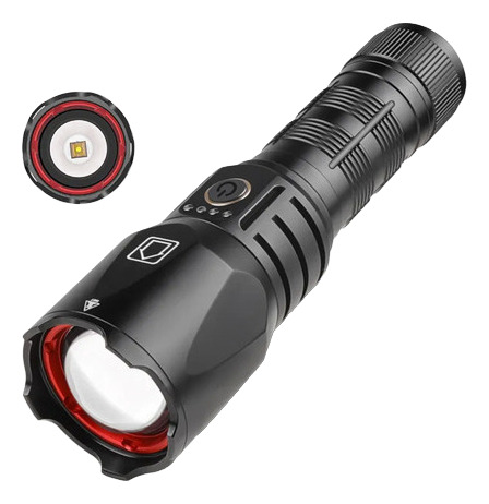 Lampara Recargable Ultra Potente 30,000 Lumenes Laser Led