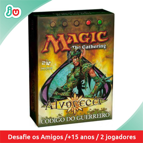 Mazo de códigos de guerrero prediseñado de Magic Mtg Dawn