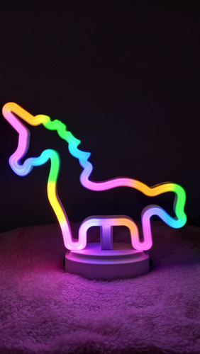 Lampara Led Unicornio 