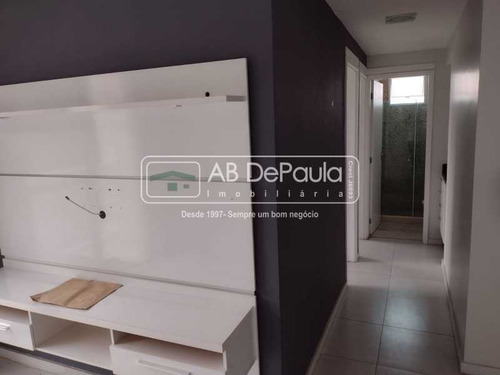 Imagem 6 de 15 de Taquara - Lindo Apartamento Em Condomínio Com Total Infraestrutura, Ampla Sala Em 2 Ambientes (varanda), 02 Dormitórios. - Abap20674