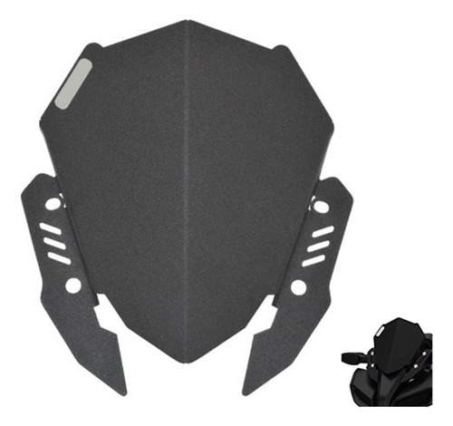 1 Peça De Para-brisa Dianteiro Para Yamaha Mt-15 2018-2023.