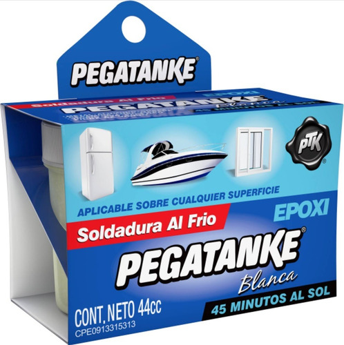 Pegatanke Adhesivo Epoxico Acero Liquido