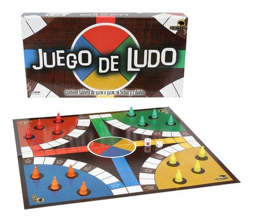 Juego De Mesa Ludo Bisonte Intergames Bi10361