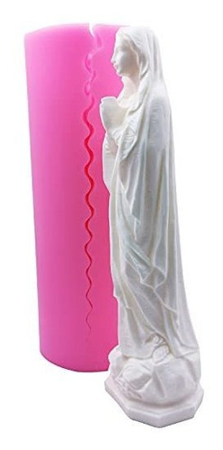 Molde Para Velas Redxin Molde Virgen María Diosa Escultura