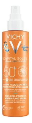 Protector Solar Vichy Capital Soleil Kids Spray Spf50+ 200ml