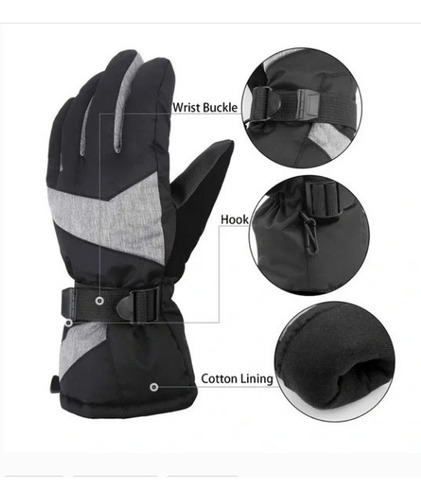 Imagen 2 de 7 de Guantes De Esquí Y Snowboard Mysuntown
