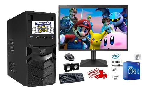 Imagen 1 de 3 de Cpu Computadora Core I5 10ma Gen 8gb Ram 1tb+ Ssd240 Led 20