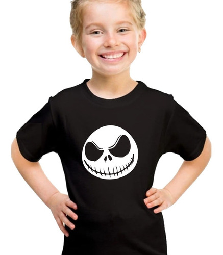 Imagen 4 de 6 de Remera El Extraño Mundo De Jack Cine Hallowen Algodón
