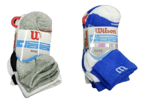 Wilson Tin Bebe 6 Pares Tda