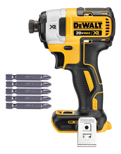 Atornillador De Impacto Dcf887 Dewalt + 10 Puntas Phillips