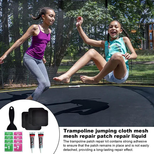 Kit De Reparación De Parches Para Trampolín Parches Para Tra