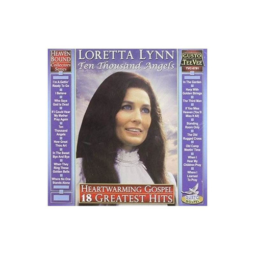 Lynn Loretta Heartwarming Gospel: 18 Greatest Hits Usa Cd