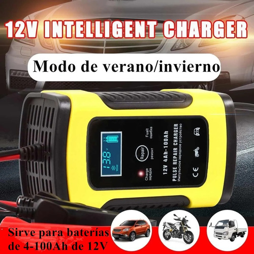 Imagen 2 de 10 de Cargador Rapido Bateria Auto Automatico 110 V A 220 V A 12 V