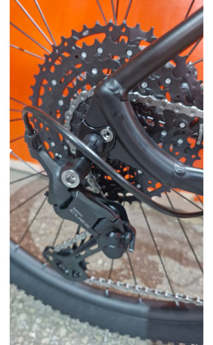 Bicicleta Venzo Stinger Mtb R29 Monoplato 10 Vel Shimano Negro L