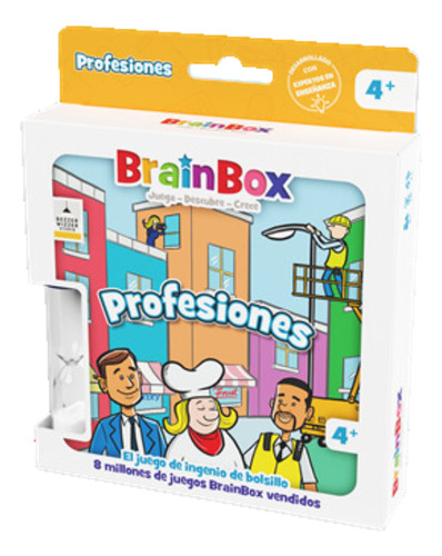 Brainbox Pocket Profesiones: Juego De Mesa Asmodee