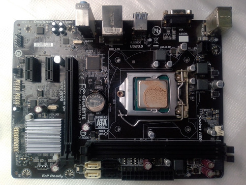 Placa 1150 Gigabyte + Proc I7 3.4ghz 1150 Cuarta Generacion (Usado)