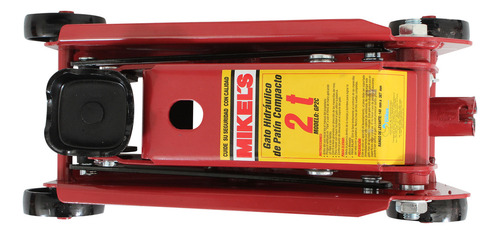 Gato Hidraulico Patin 2ton Compacto Mikels C/portafolio Gp2c