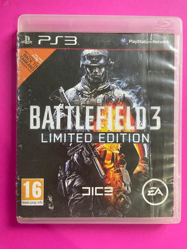 Ps3 Físico Battlefield 3 Limited Edition Original Usado