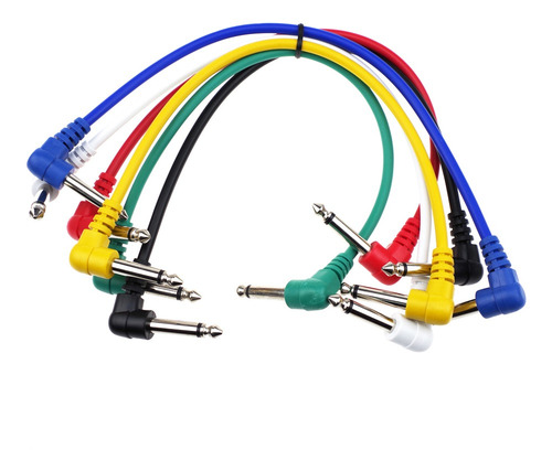 6 Colores Efecto De Guitarra Eléctrica Cable De Conexión