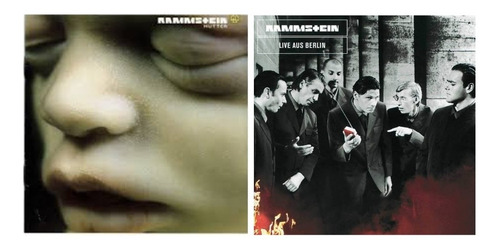 Pack 2 Cds De Rammstein: Live Aus Berlin + Mutter