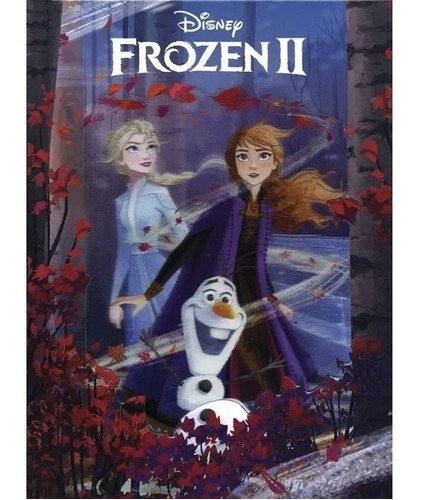 Libro Disney Frozen 2 Pasta Dura Y Tridimensional