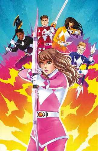 Mighty Morphin Power Rangers Pink #6b: No Aplica, De Fletcher, Brenden. Serie No Aplica, Vol. No Aplica. Editorial Kamite Comic, Tapa Blanda, Edición 1 En Español