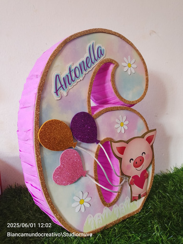 Piñatas Números Y Cotillones Personalizados