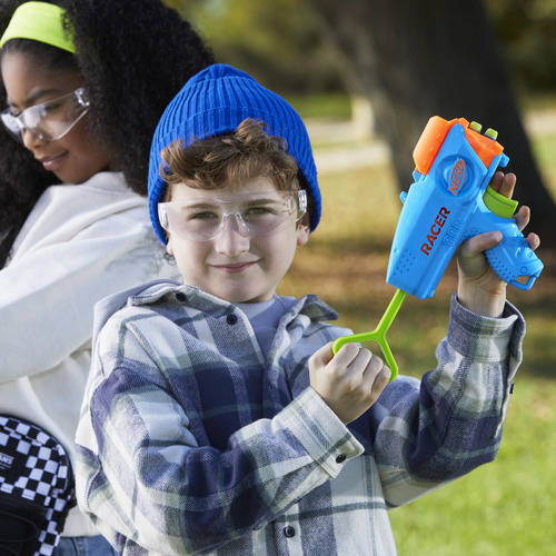 Dart Blaster Nerf Elite Junior Racer Con 4 Dardos Durante Má