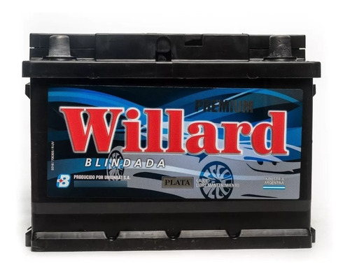 Bateria Ford Ecosport 03/12 1.6 Rocam Willard 12x45 Ub450