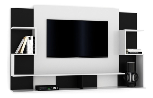 Panel Para Lcd/led Rack Mueble Living Comedor Sala H/55 Color Marrón