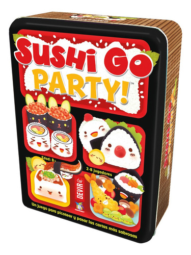 Juego De Mesa Sushi Go Party!