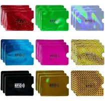Comprar Fundas Bloqueo Rfid Portátiles Protectora Tarjeta De Crédito