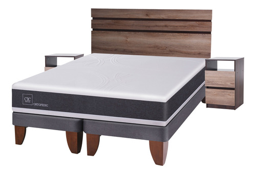 Cama Europea King Cic Ortopedic + Set Ares