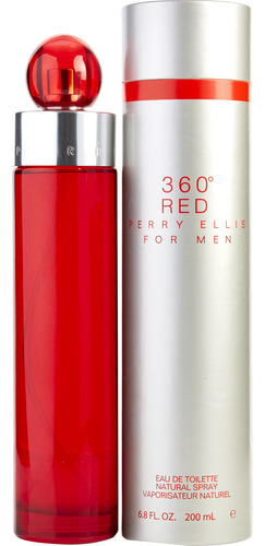 Perfume Perry Ellis 360 Red Edt 200 Ml Para Hombre