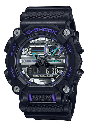 Reloj Para Hombre G-shock Ga-900as-1adr Negro