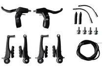 Comprar Frenos Para Bicicleta V-brake 4 Piezas Completo Plastico